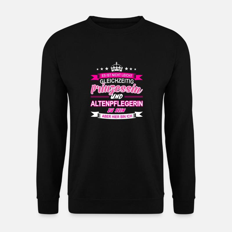 Altenpflegerin - Unisex Pullover - Schwarz