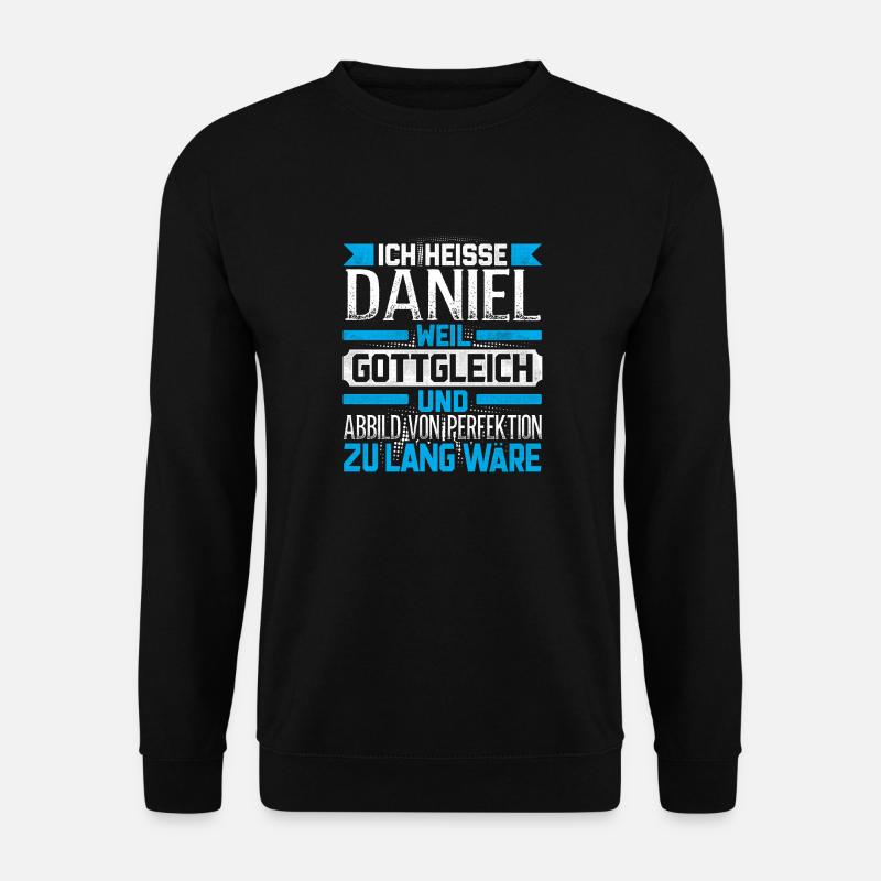 DANIEL - Gottgleich - Unisex Pullover - Schwarz