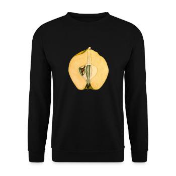 herb rosemary parsley thyme dill oregano - Unisex Sweatshirt - black - Front - Alina (178cm) & Michal (187cm)