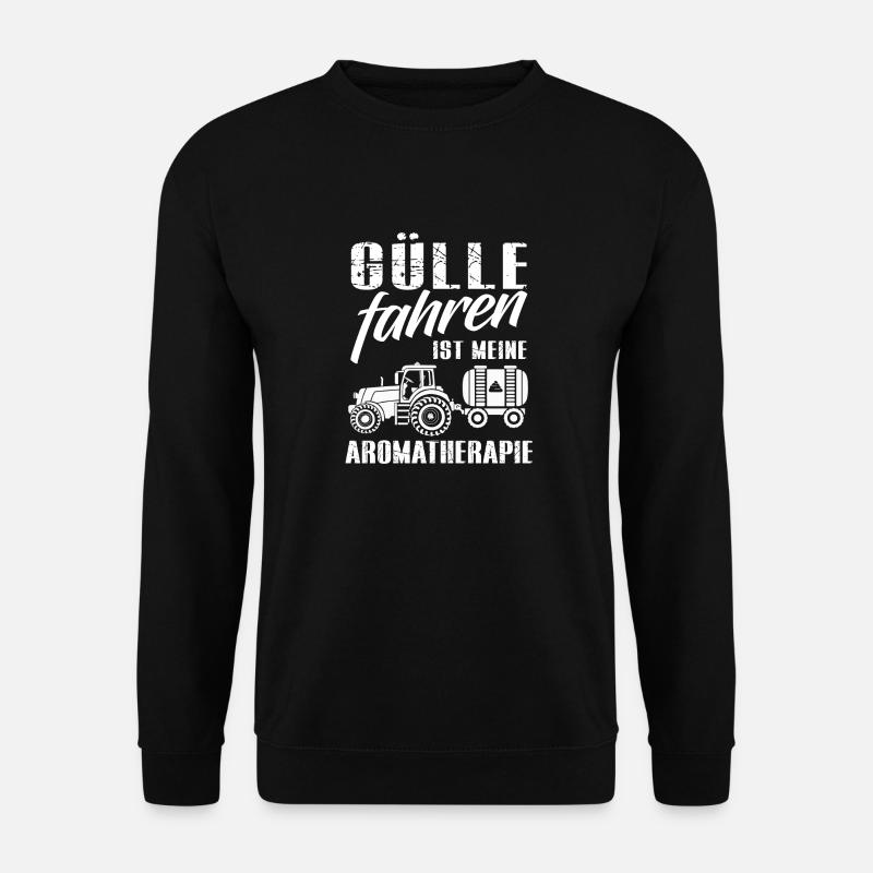 Traktor Shirt · Landwirtschaft · Aromatherapie - Unisex Pullover - Schwarz