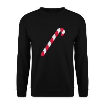 Zuckerstange - Unisex Pullover - Schwarz - Vorne - Alina (178cm) & Michal (187cm)