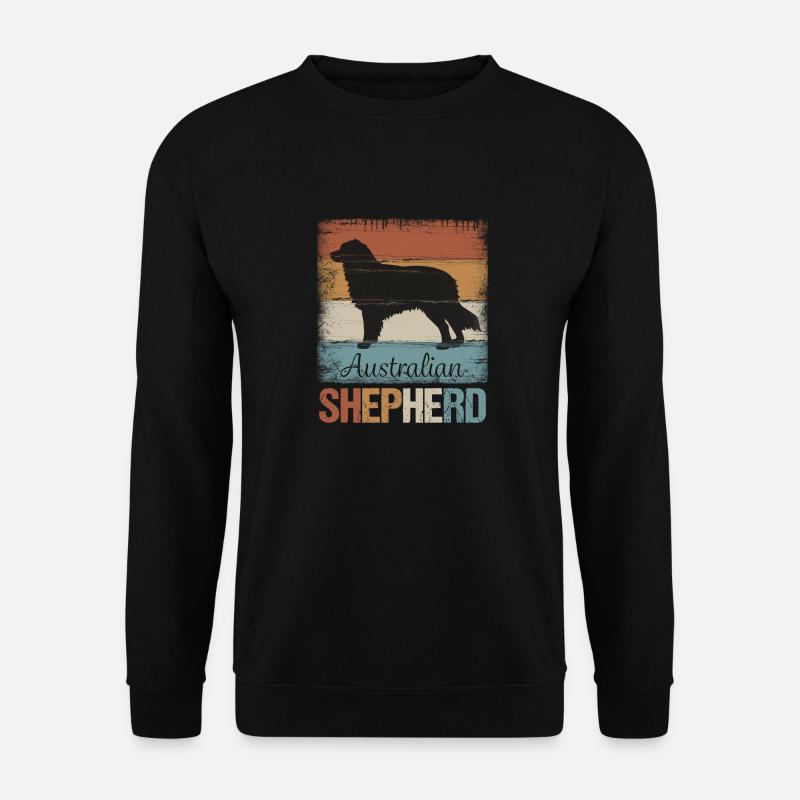Australian Shepherd - Unisex Sweatshirt - black