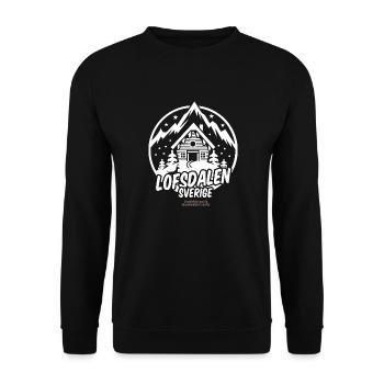 Lofsdalen | Ski T-Shirts - Sweat-shirt Unisexe - noir - Devant - Alina (178cm) & Michal (187cm)