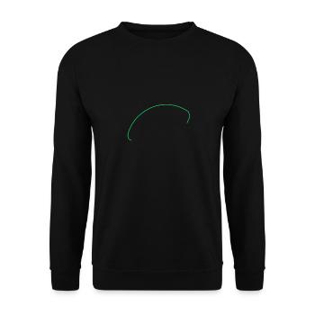 American football - Unisex Sweatshirt - black - Front - Alina (178cm) & Michal (187cm)