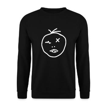emo emo - Unisex Pullover - Schwarz - Vorne - Alina (178cm) & Michal (187cm)