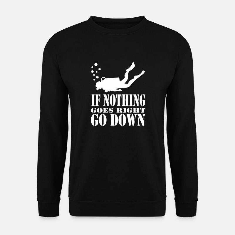 Diving Dive Dive - Unisex Sweatshirt - black