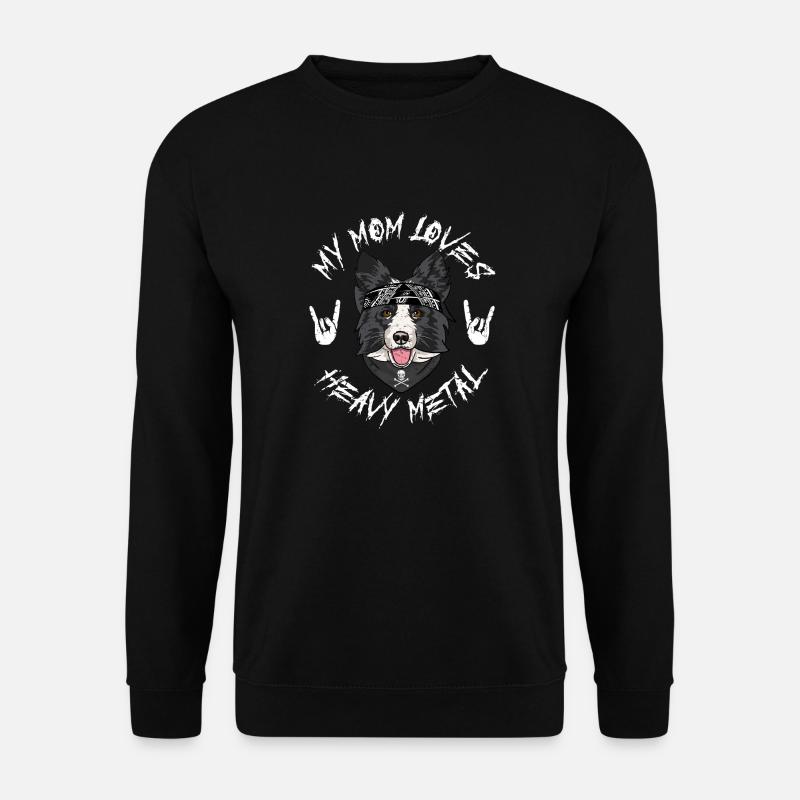BORDER COLLIE - Unisex Pullover - Schwarz