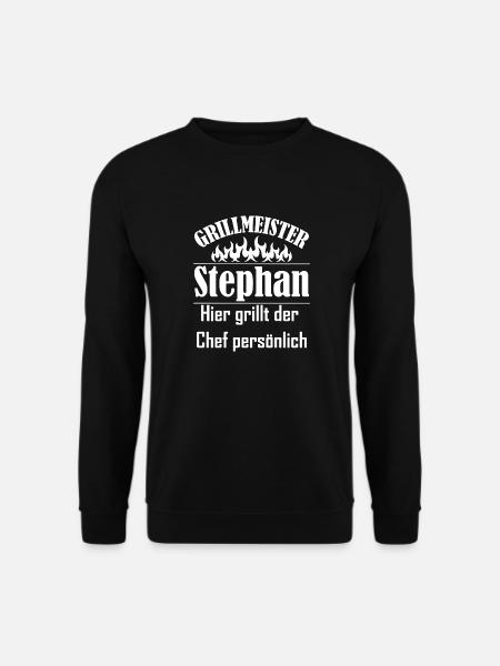 Grillmeister Stephan Chef - Unisex Pullover - Schwarz