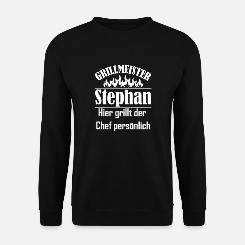 Grillmeister Stephan Chef - Unisex Pullover - Schwarz