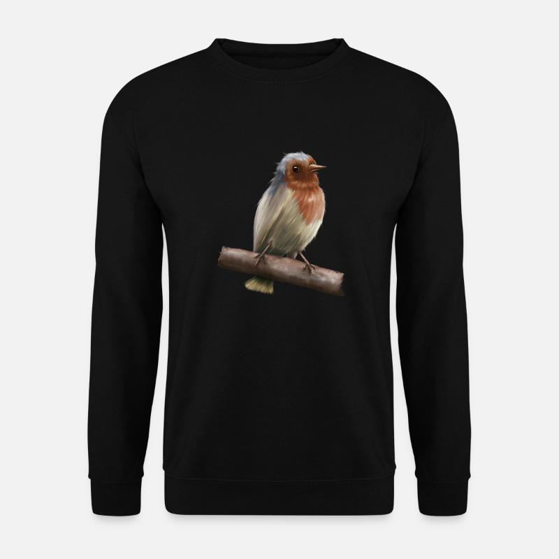 Robin - Unisex Sweatshirt - black