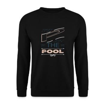 birthday cool cycling funny swimming tshirts humor - Unisex Sweatshirt - black - Front - Alina (178cm) & Michal (187cm)
