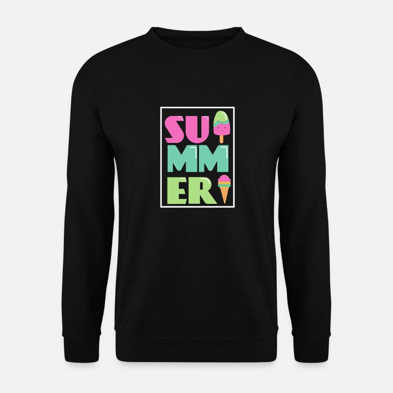 kawaii Ice Pop - Unisex Sweatshirt - black
