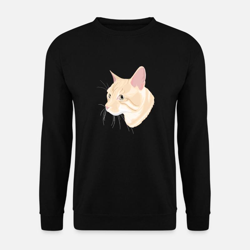 Katze - Unisex Pullover - Schwarz