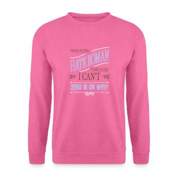 développeur pc fullstack - Sweat-shirt Unisexe - rose - Devant