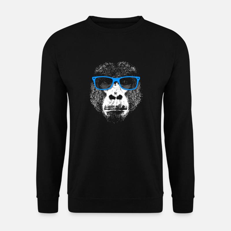 Gorille - Sweat-shirt Unisexe - noir