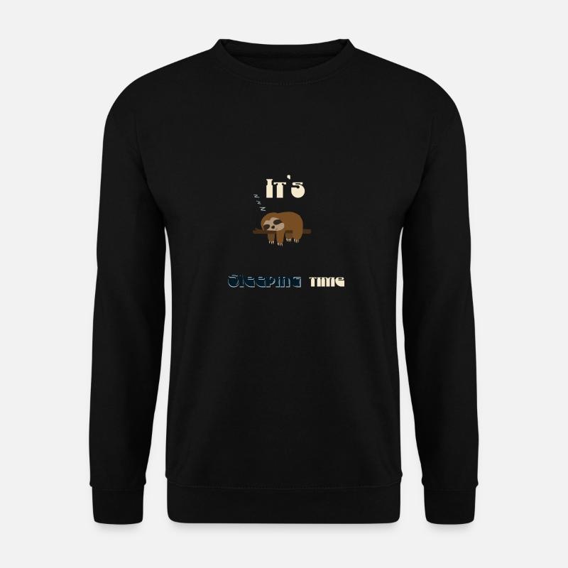 It‘s sleeping time By Bousso - Unisex Pullover - Schwarz