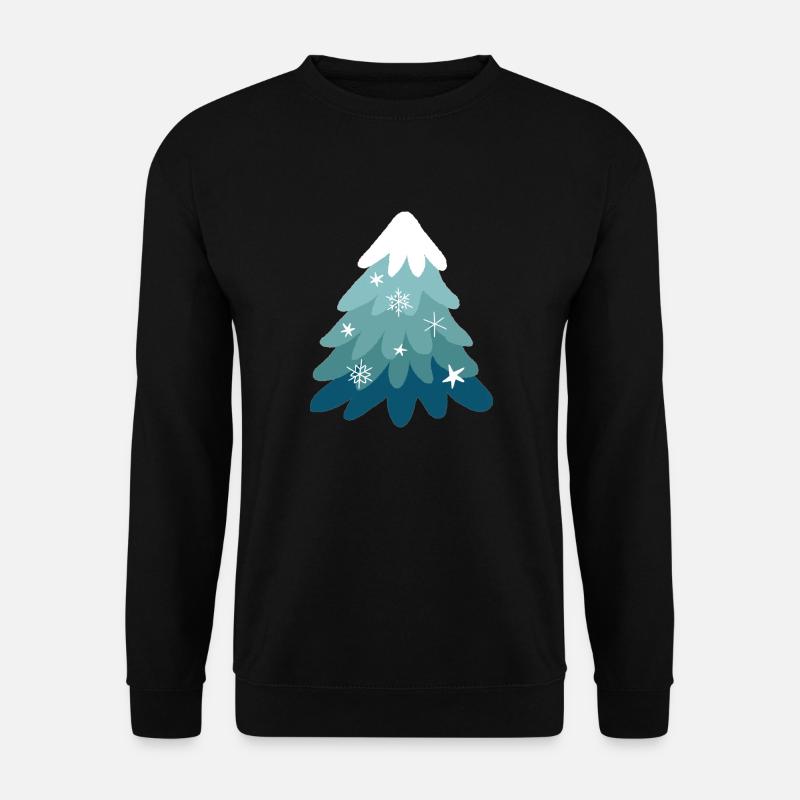 beautiful Christmas tree - Unisex Sweatshirt - black