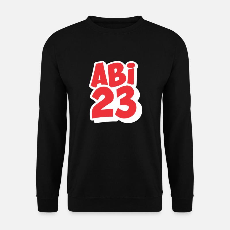 abi 23 - Unisex Pullover - Schwarz