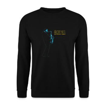 Coltrane - Unisex Pullover - Schwarz - Vorne - Alina (178cm) & Michal (187cm)