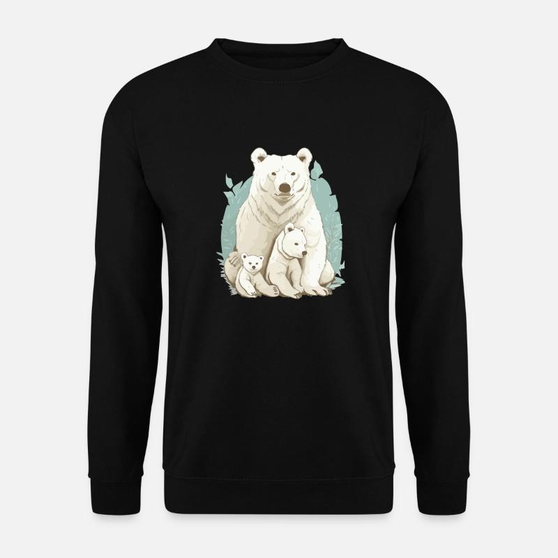 Mama Bär - Unisex Pullover - Schwarz