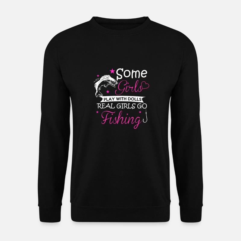 FISHING - Unisex Pullover - Schwarz