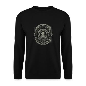 Für eine Handvoll Indalos, Spaghetti Western - Unisex Pullover - Schwarz - Vorne - Alina (178cm) & Michal (187cm)
