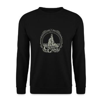 Récif Mermaid - Sweat-shirt Unisexe - noir - Devant - Alina (178cm) & Michal (187cm)