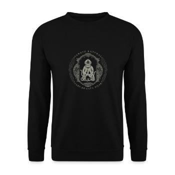 Octopus Diving Nature Park Cabo de Gata Almeria - Unisex Sweatshirt - black - Front - Alina (178cm) & Michal (187cm)