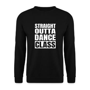 Danse Musique de danse - Sweat-shirt Unisexe - noir - Devant - Alina (178cm) & Michal (187cm)