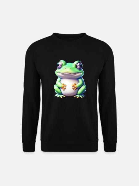 Grenouille - Sweat-shirt Unisexe - noir