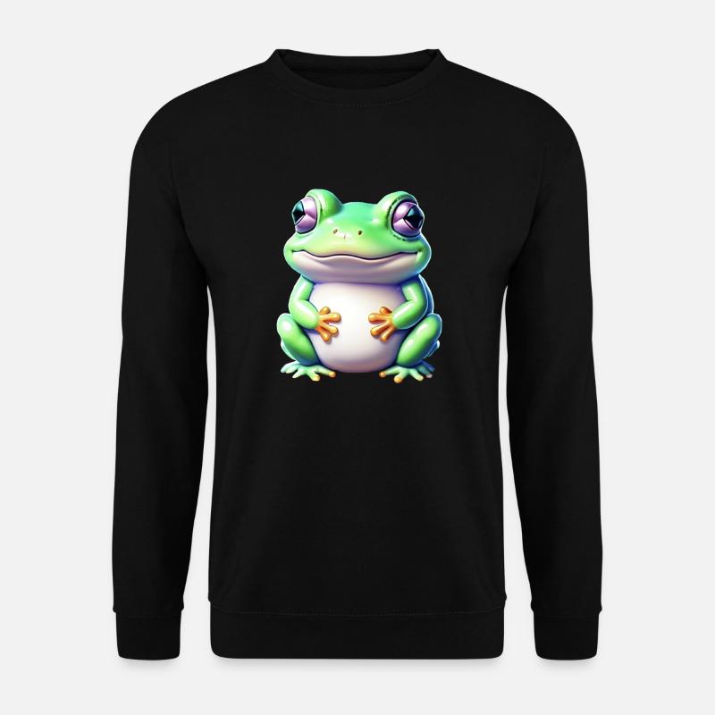 Frog - Unisex Sweatshirt - black