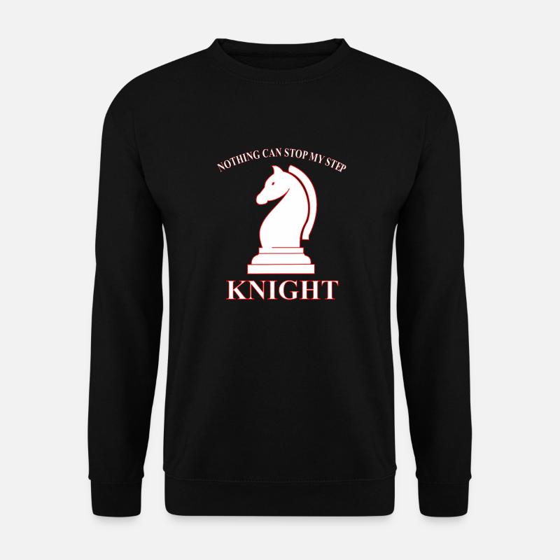 RITTER SCHACH - Unisex Pullover - Schwarz