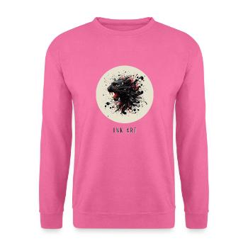 Ink Art - Unisex Sweatshirt - pink - Front