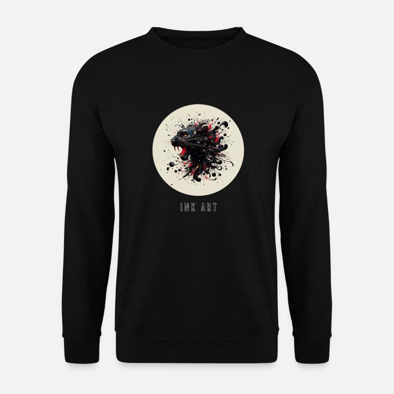 Ink Art - Unisex Sweatshirt - black
