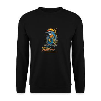 Oiseaux Amateurs Aviaire À Plumes Animaux Mignons Birdwatch - Sweat-shirt Unisexe - noir - Devant - Alina (178cm) & Michal (187cm)