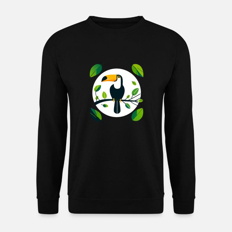 Toucan - Unisex Sweatshirt - black
