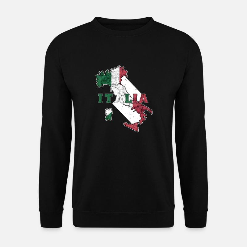 Italien - Unisex Pullover - Schwarz