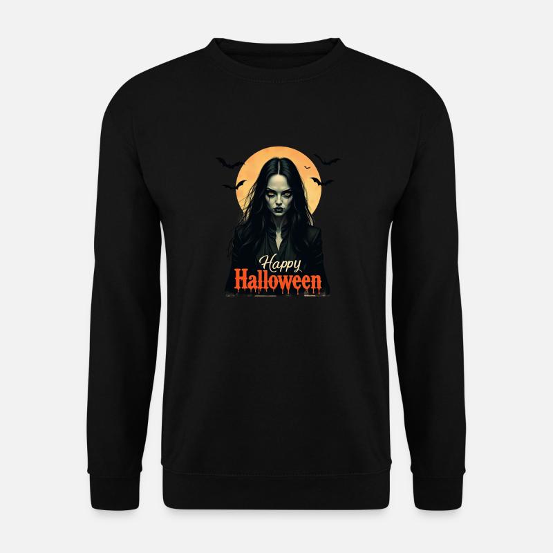 Gotische Halloween Hexe - Unisex Pullover - Schwarz