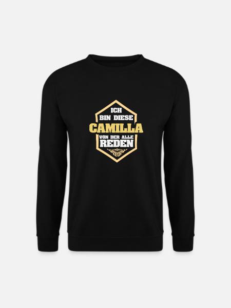 Camilla - Unisex Pullover - Schwarz