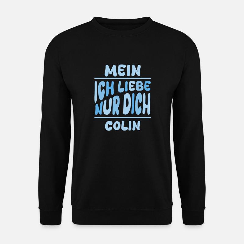 Colin - Unisex Pullover - Schwarz