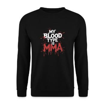Exprimer sa passion pour le MMA - Sweat-shirt Unisexe - noir - Devant - Alina (178cm) & Michal (187cm)