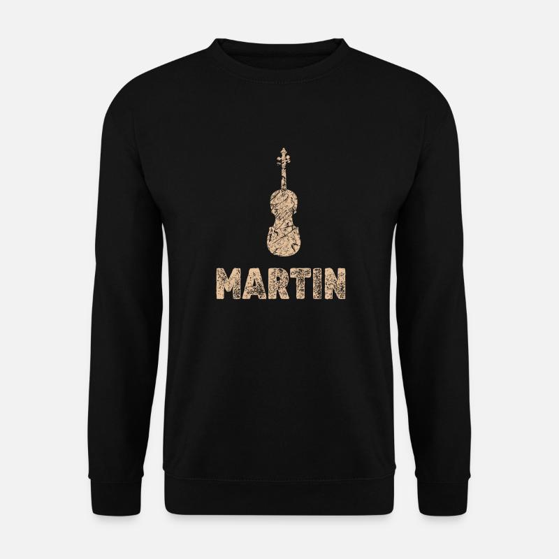 Martin as viola - Unisex Sweatshirt - black
