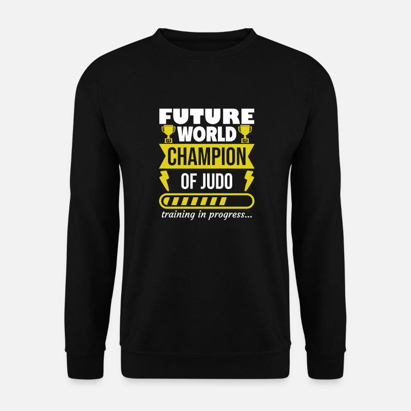 Zukünftiger Weltmeister im Judo,Sport,Geschenk - Unisex Pullover - Schwarz