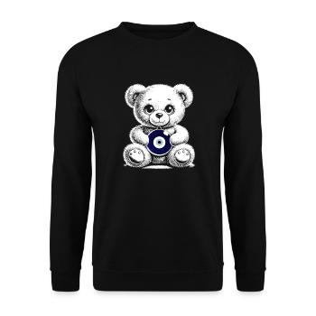 Nazar - Unisex Pullover - Schwarz - Vorne - Alina (178cm) & Michal (187cm)