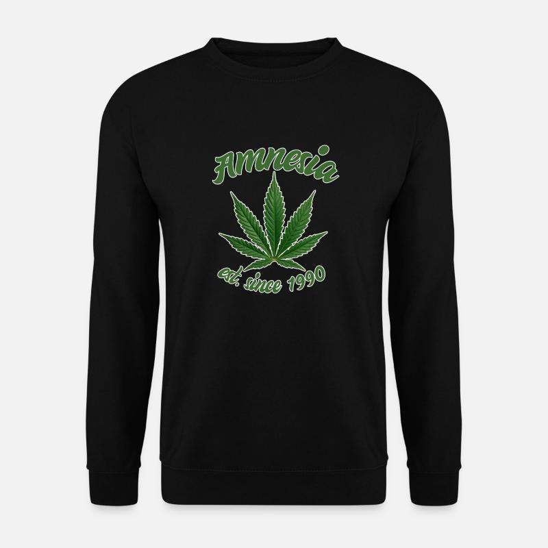 Amnesia haze - est. since 1990 - Unisex Pullover - Schwarz