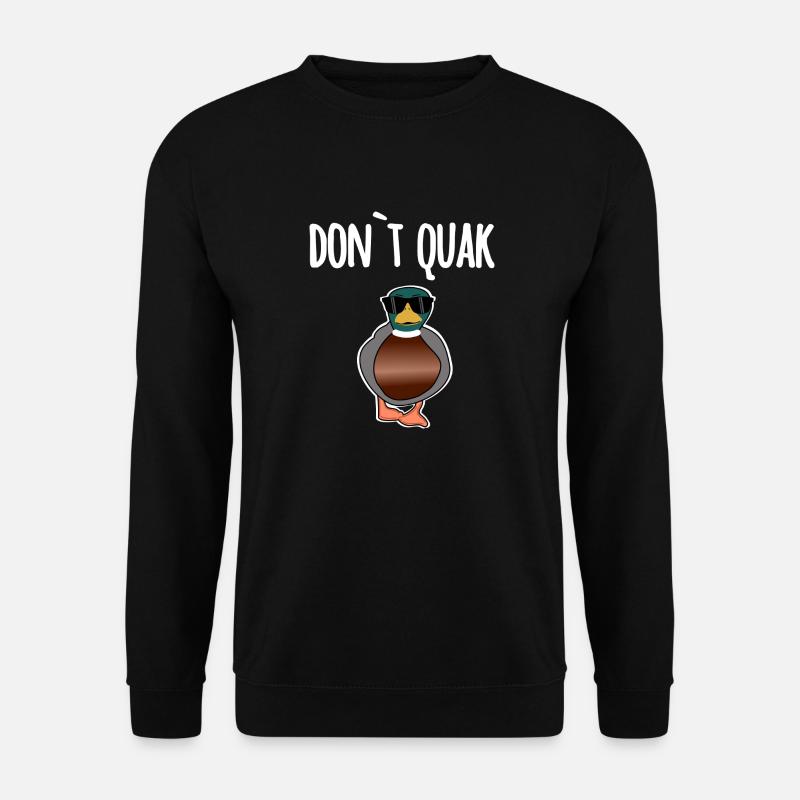 Don't croak - Unisex Sweatshirt - black