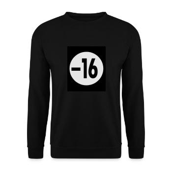 -16 ans - Sweat-shirt Unisexe - noir - Devant - Alina (178cm) & Michal (187cm)
