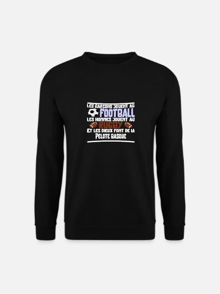 Les dieux Pelote basque cadeau - Sweat-shirt Unisexe - noir