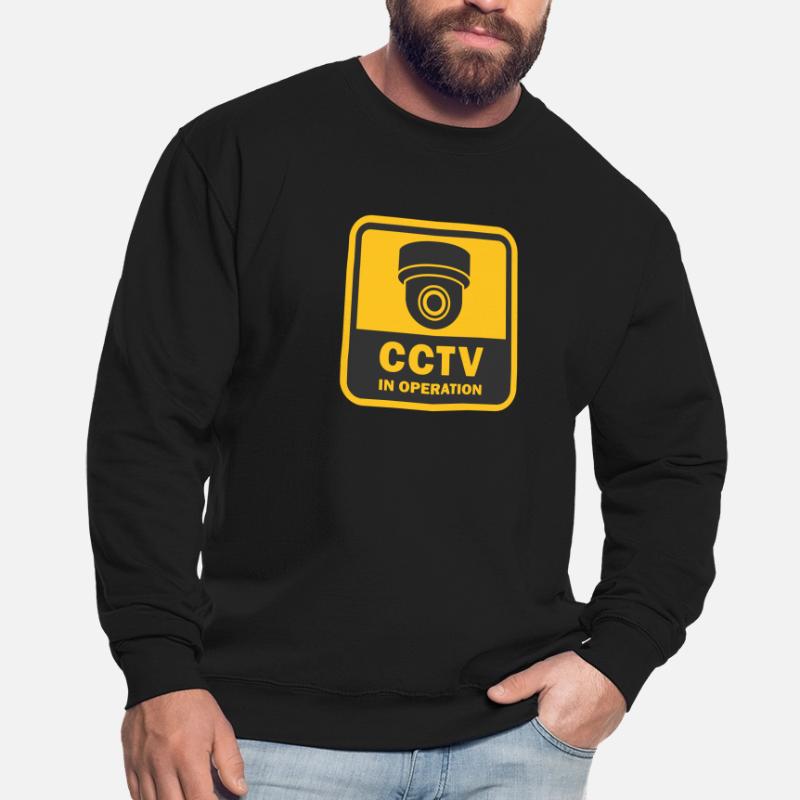 Les caméras de sécurité utilisées symbolisent l’icône. Caméra de surveillance fixe ca Sweat-shirt Unisexe