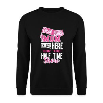 Marching Band Mom Half-Time Show - Unisex Sweatshirt - black - Front - Alina (178cm) & Michal (187cm)